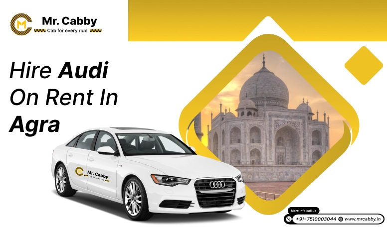 Hire Audi on rent in Agra  