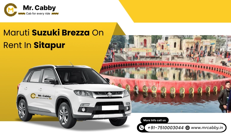 Hire Maruti Suzuki Brezza on rent in Sitapur