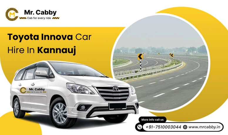 Toyota Innova car hire in Kannauj