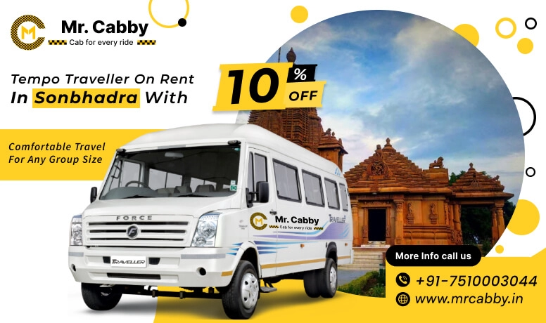 Tempo Traveller on Rent in Sonbhadra