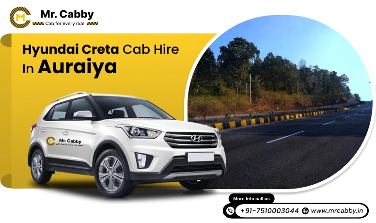  Hyundai Creta cab hire Auraiya