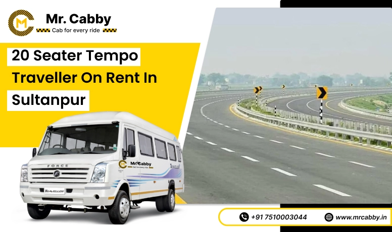 20 seater tempo traveller on rent in Sultanpur