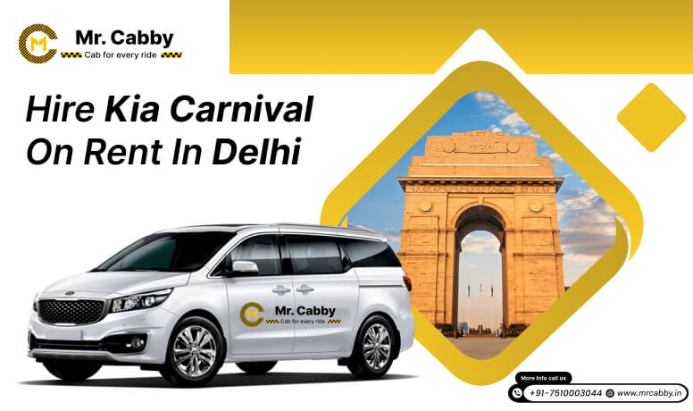 Kia Carnival On Rent in Delhi