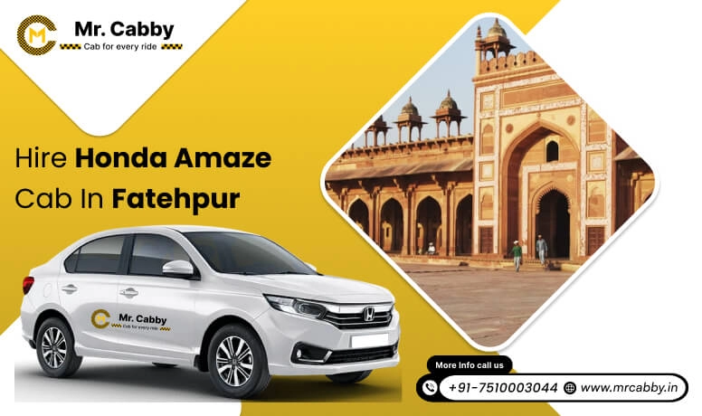 Hire Honda Amaze cab on rent in Fatehpur