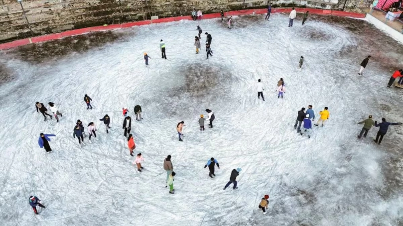 Shimla’s Iconic Ice Skating Rink Opens for the Winter