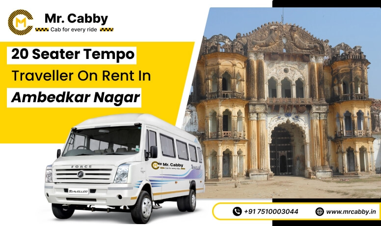 20 seater tempo traveller on rent in Ambedkar Nagar