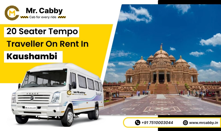 20 seater tempo traveller on rent in Kaushambi