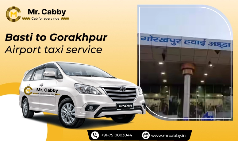 Basti to Gorakhpur Airport Taxi Service