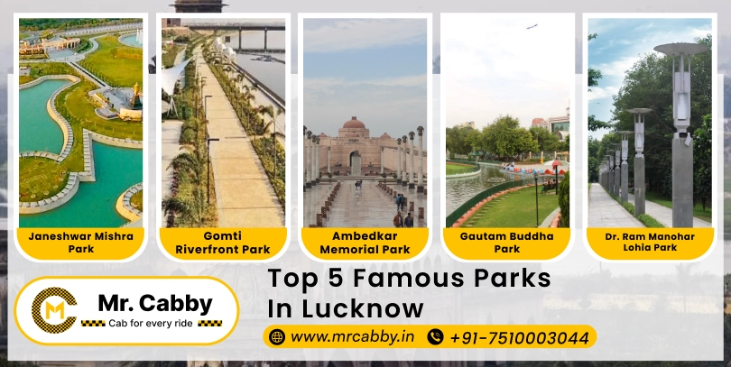 top 5 Famous Parks in Lucknow