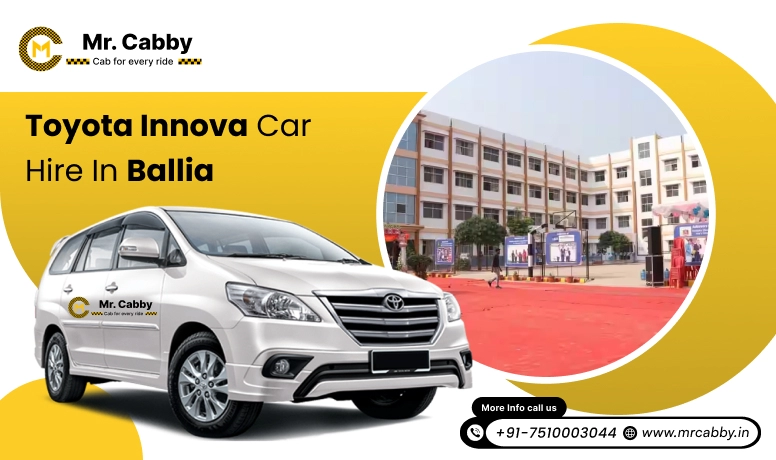 Toyota Innova car hire in Ballia