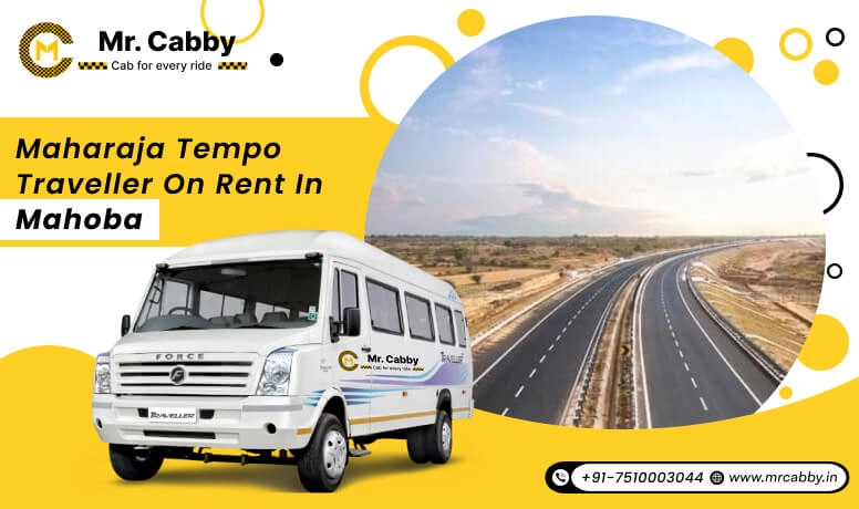 maharaja tempo traveller on rent in Mahoba