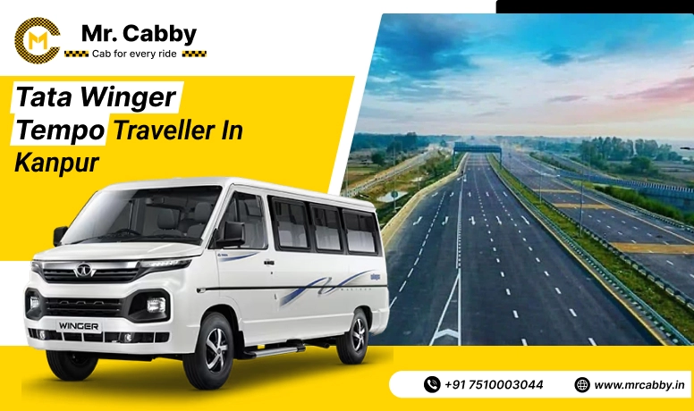 Tata Winger Tempo Traveller on rent in Kanpur