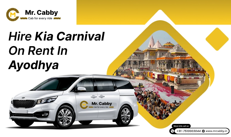 Kia Carnival On Rent in Ayodhya