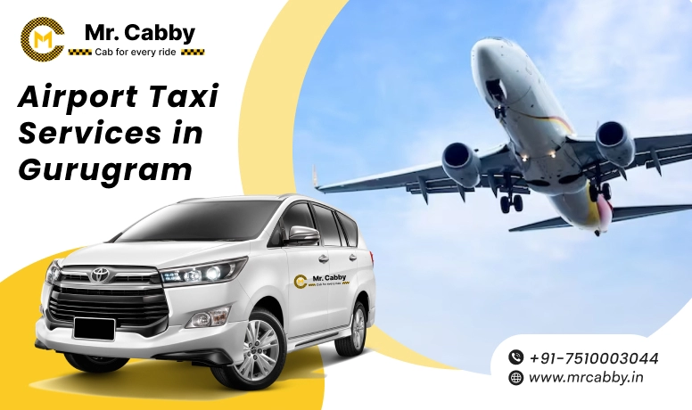 Book Gurugram Airport Taxi with MrCabby