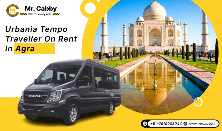 Rent Force Urbania Tempo Traveller in Agra 