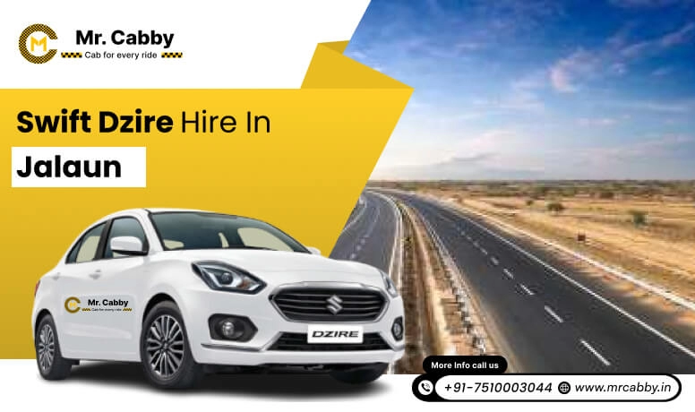 Swift Dzire hire in Jalaun 