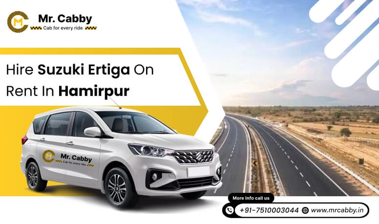 Hire Suzuki Ertiga on Rent in Hamirpur - Mr. Cabby