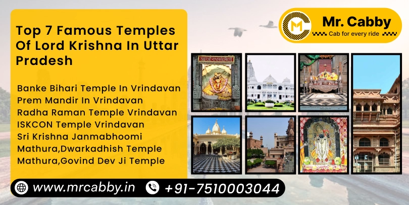 Top 7 Famous temples of Lord Krishna in Uttar Pradesh