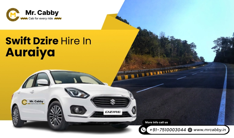 Swift Dzire hire in Auraiya 