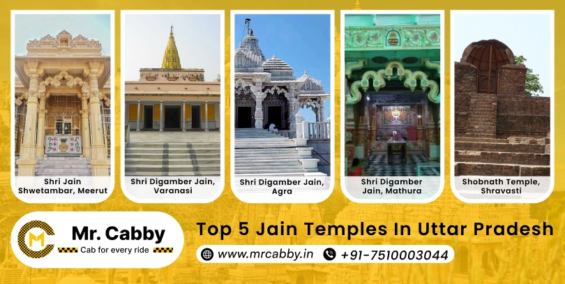 top 5 Jain temples in Uttar Pradesh