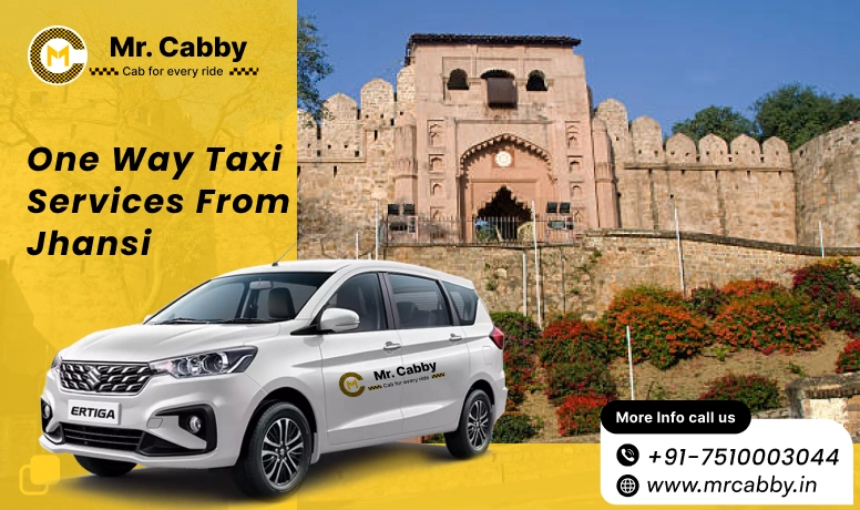 One Way Taxi Services from Jhansi