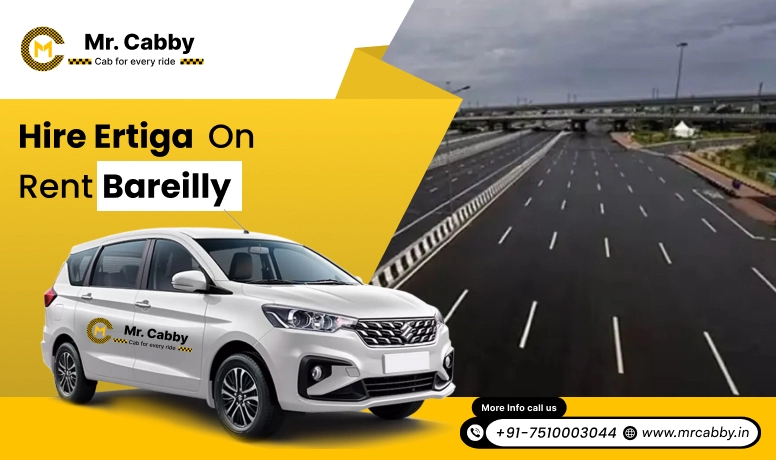 Hire Suzuki Ertiga on Rent in Bareilly 