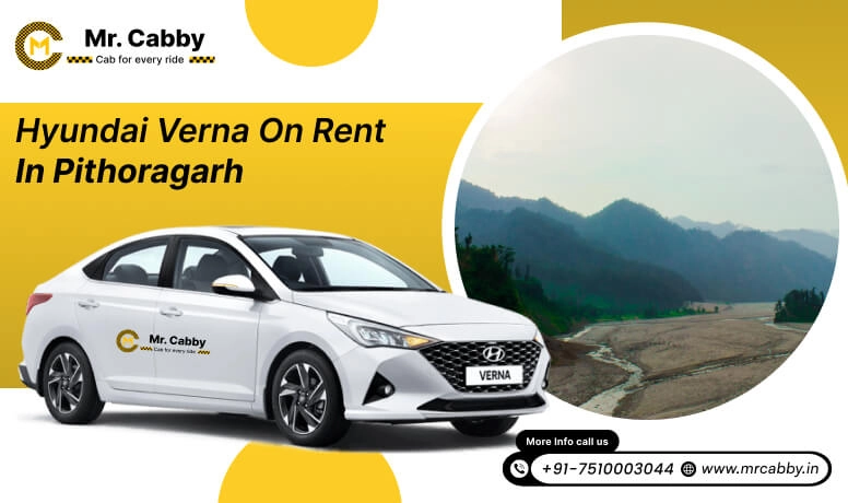 Hyundai Verna on rent in Pithoragarh