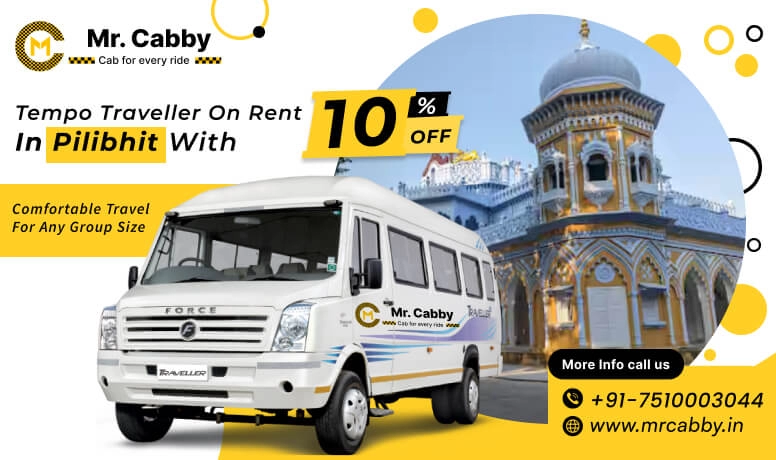 Tempo Traveller on rent in Pilibhit