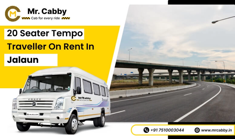 20 seater tempo traveller on rent in Jalaun