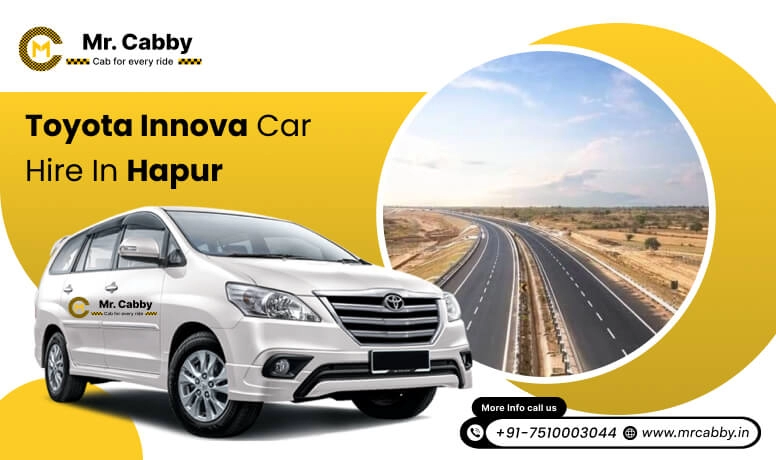 Toyota Innova car hire in Hapur