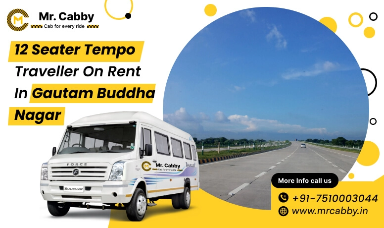 12 seater tempo traveller on rent in Gautam Buddha Nagar