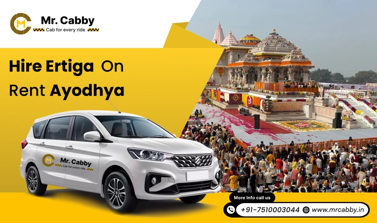 Hire Suzuki Ertiga on Rent in Ayodhya - Mr. Cabby