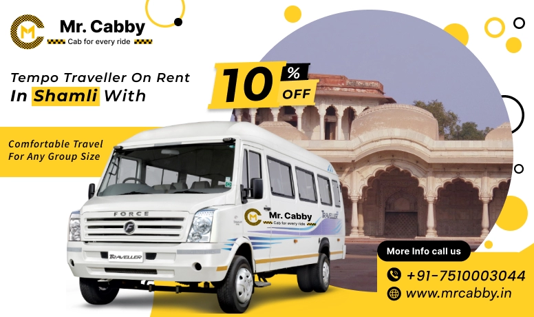 Tempo Traveller on rent in Shamli