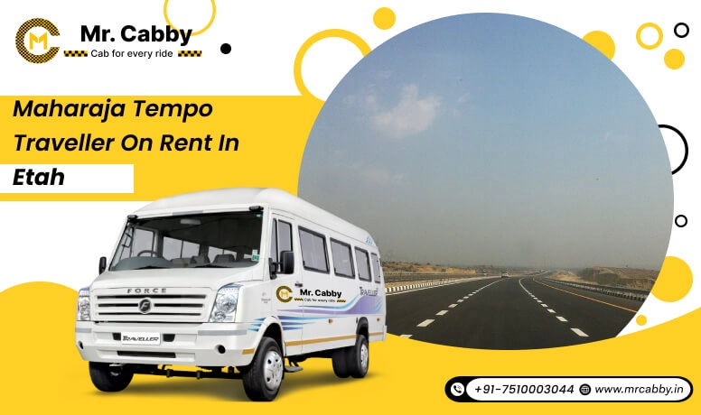 maharaja tempo traveller on rent in Etah