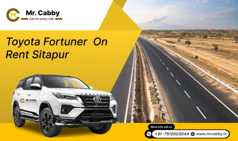 Hire Toyota Fortuner on Rent in Sitapur