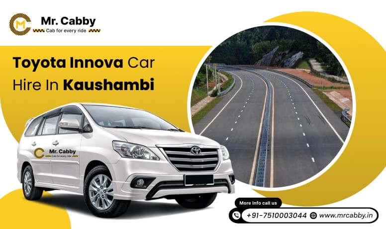 Toyota Innova car hire in Kaushambi