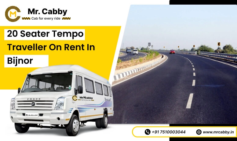 20 seater tempo traveller on rent in Bijnor