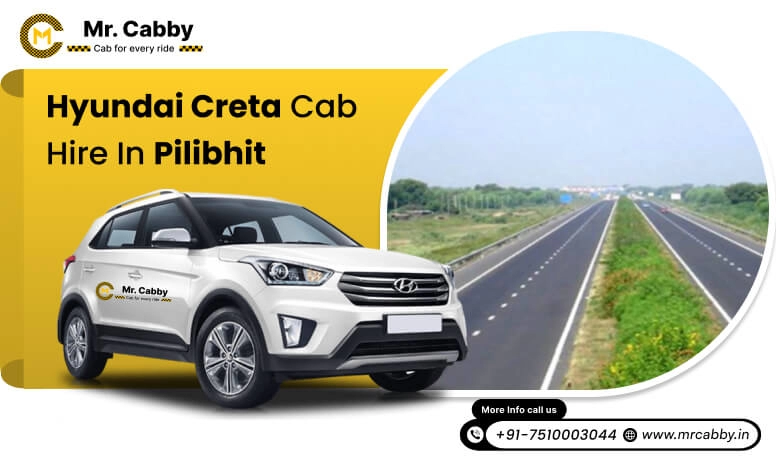  Hyundai Creta cab hire Pilibhit