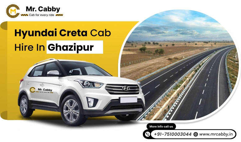 Hyundai Creta cab hire in Ghazipur