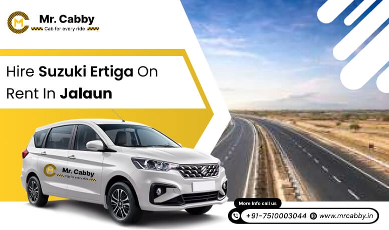 Hire Suzuki Ertiga on Rent in Jalaun 