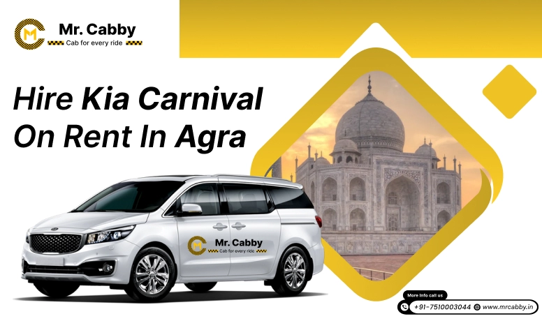 Kia Carnival On Rent in Agra