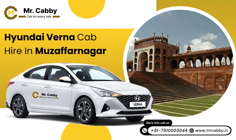 Hyundai Verna cab hire in Muzaffarnagar