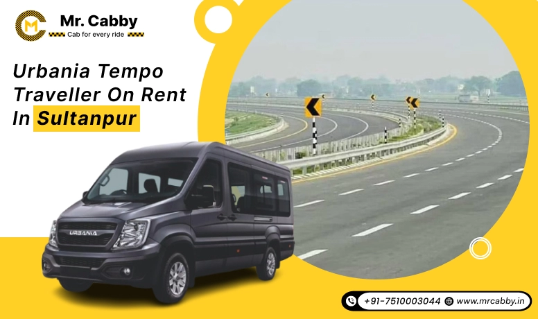 Urbania tempo traveller on rent in Sultanpur