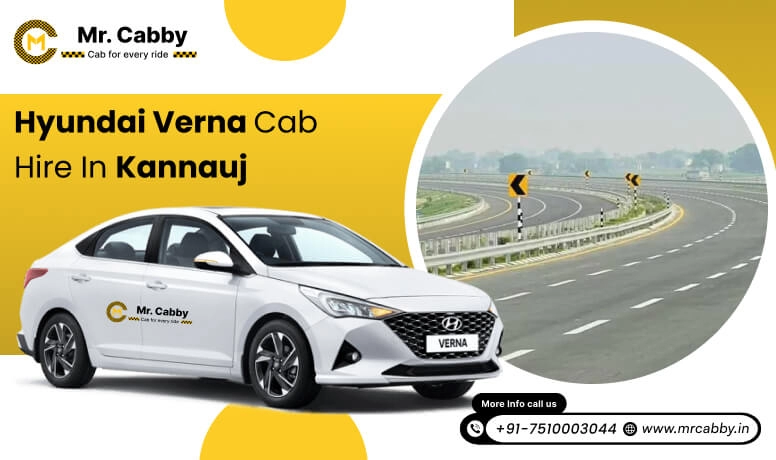 Hyundai Verna cab on rent in Kannauj