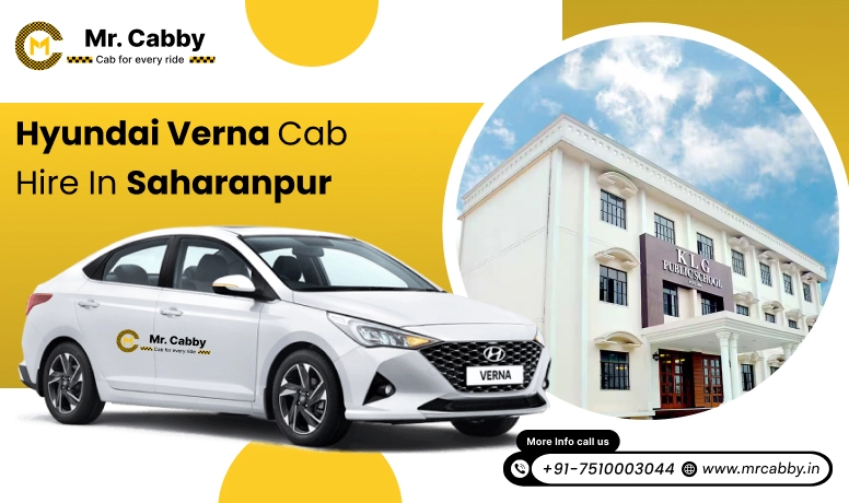 Hyundai Verna cab on rent in Saharanpur