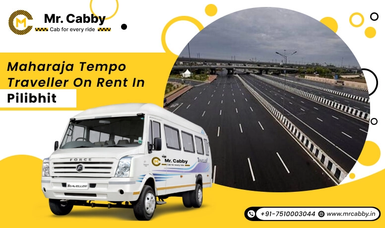 maharaja tempo traveller on rent in Pilibhit