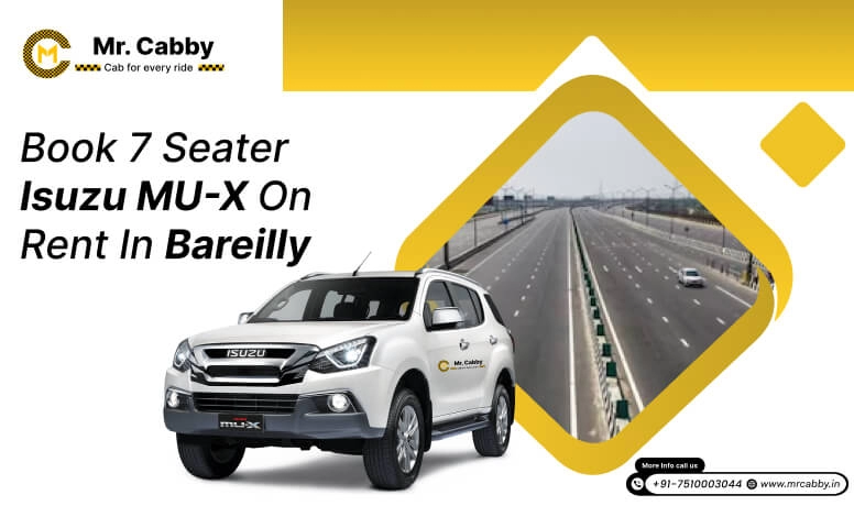 Isuzu MU-X On Rent in Bareilly