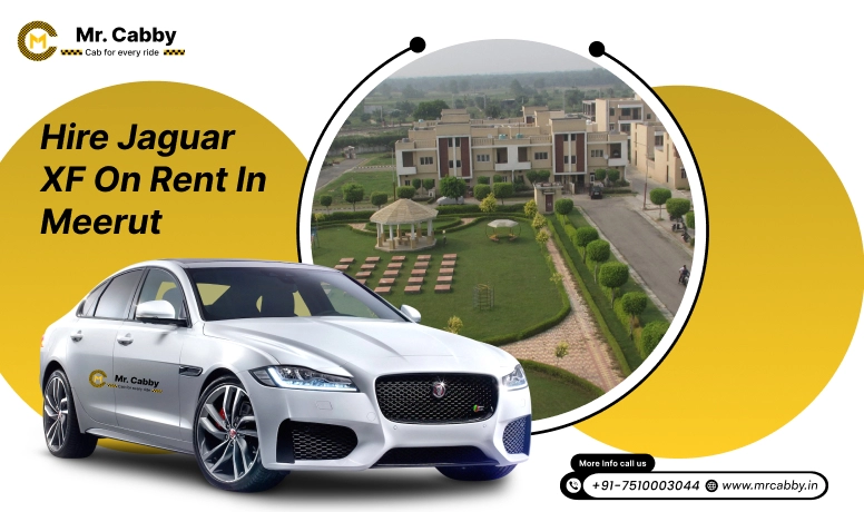 Hire Jaguar XF on Rent in Meerut