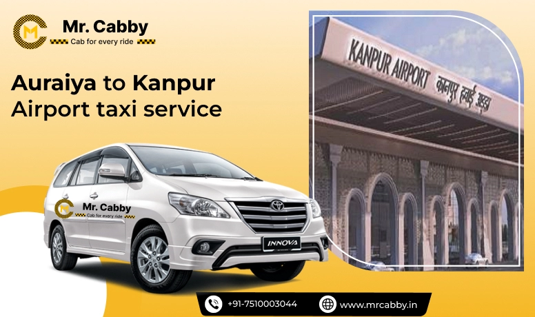 Auraiya to Kanpur Airport Taxi Service