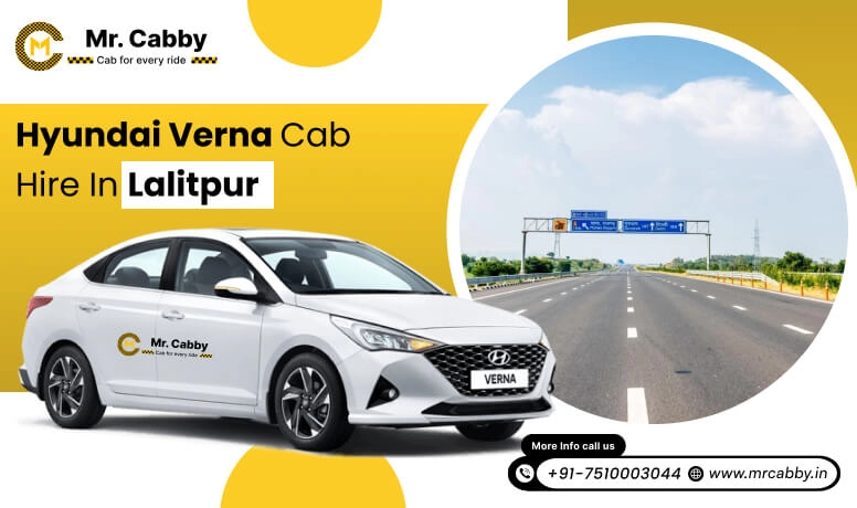 Hyundai Verna cab on rent in Mau